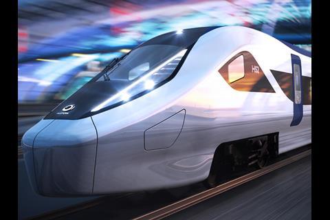 Alstom High Speed 2 train proposal.